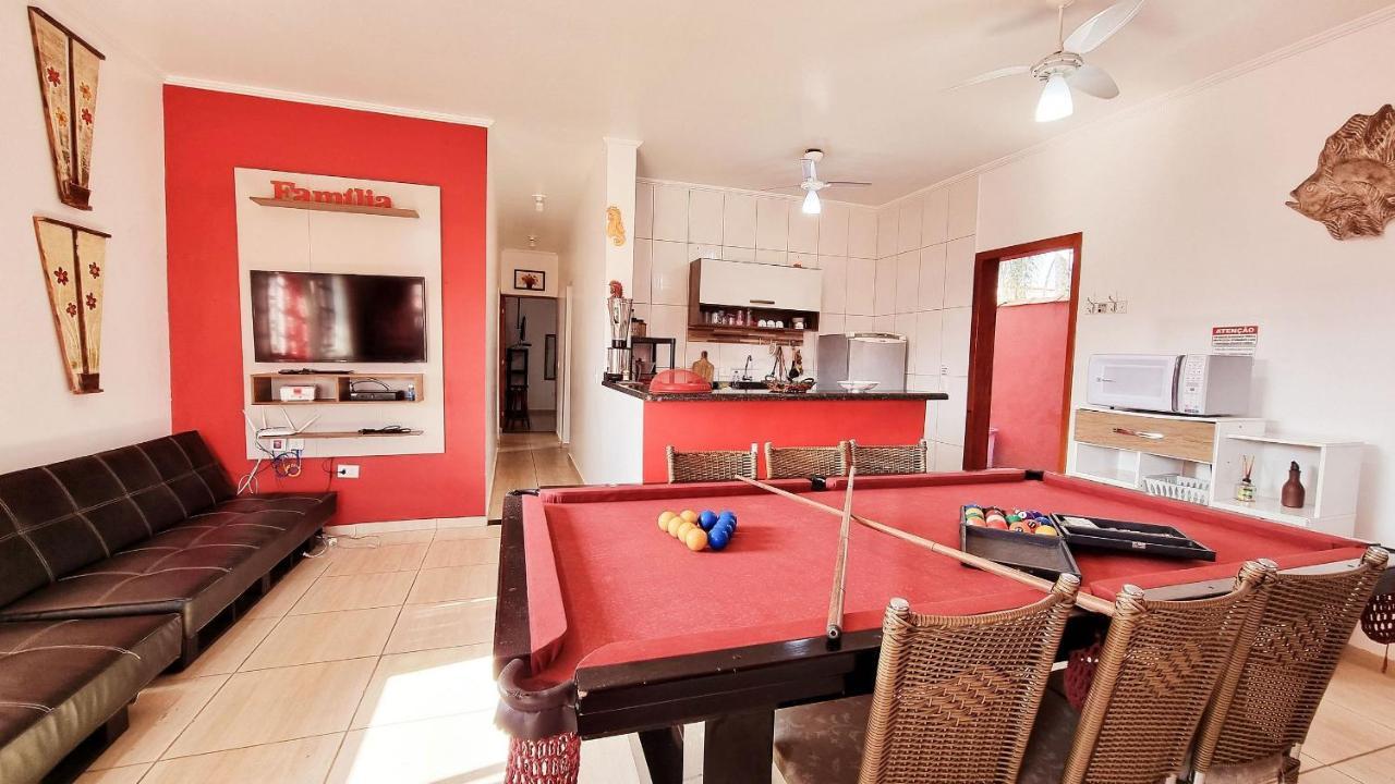 Piscina, Varanda Gourmet, Bilhar, Wi-Fi, Smart Tv Villa Itanhaém Buitenkant foto